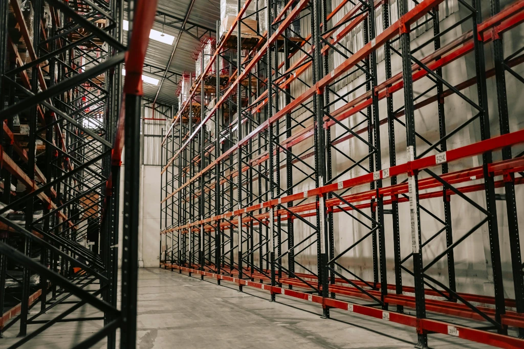 Aerial view of a prime land parcel for institutional logistics and industrial development.